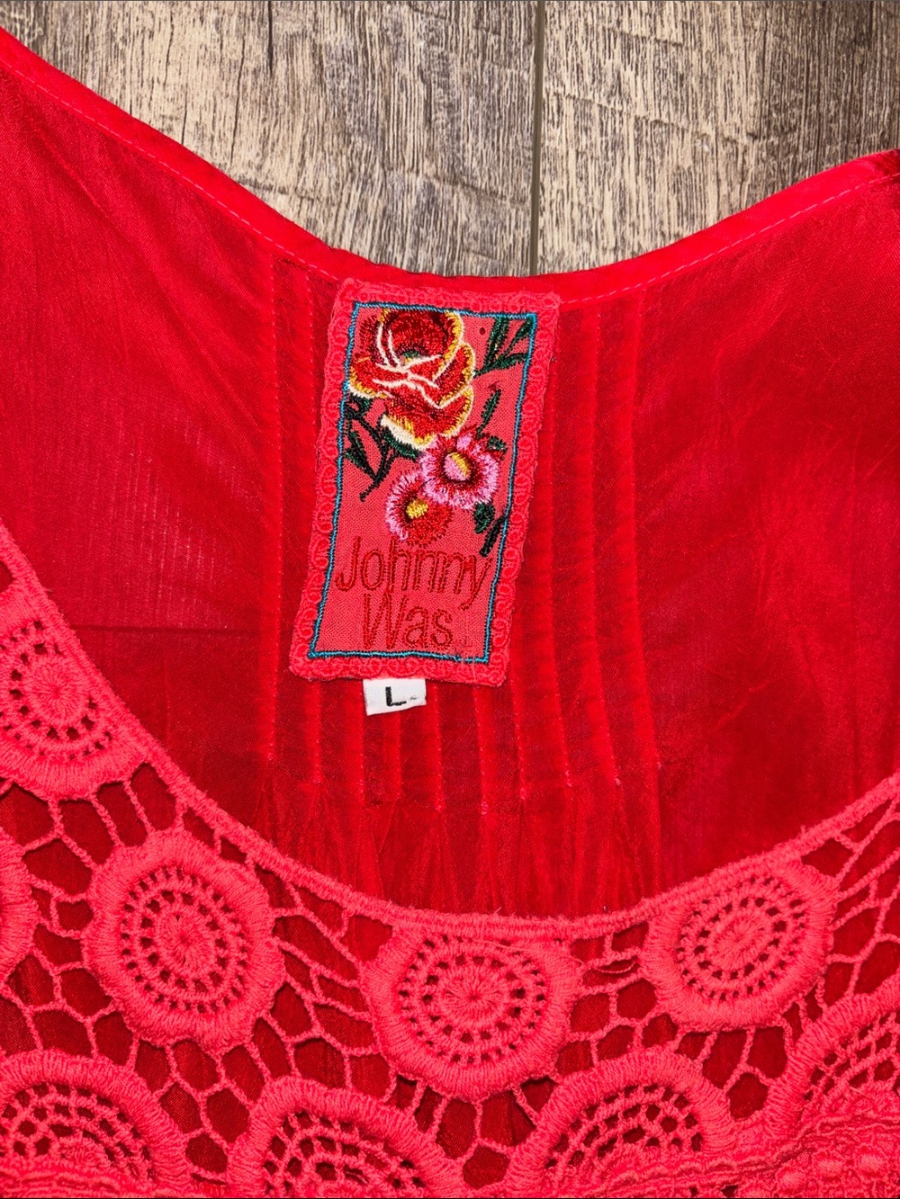 Johnny Was Crocheted Tunic\Dress - Picture 3 of 4